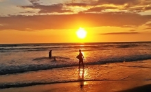 Imagen Atardecer Canoa